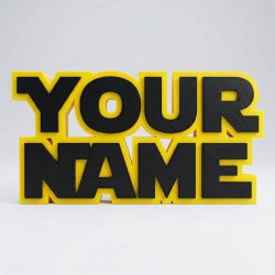 Custom StarWars Name Sign
