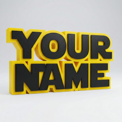 Custom StarWars Name Sign