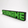 Custom Maincraft style Name Sign
