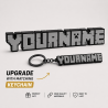 Custom Maincraft style Name Sign