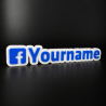 Custom Facebook Name Sign