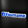 Custom Facebook Name Sign
