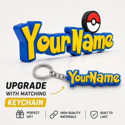 Custom Pokemon Name Sign