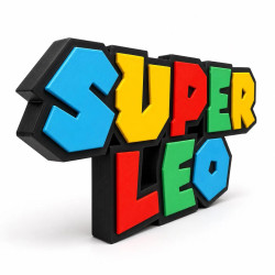 Custom Super Mario Style Name Sign