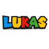 Custom Super Mario Style Name Sign