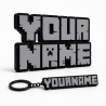 Custom Maincraft style Name Sign