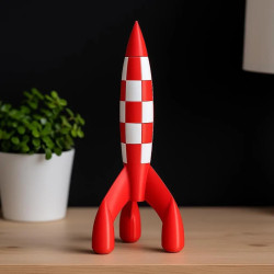 Tintin Moon Rocket Figure
