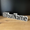 Custom Instagram 3D Name Sign
