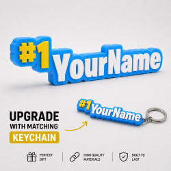 Custom Fortnite 3D Name Sign