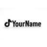 Custom TikTok Name Sign