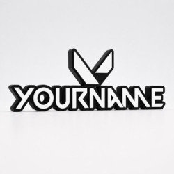 Custom Valorant Name Sign – Personalised Plaque & Plate