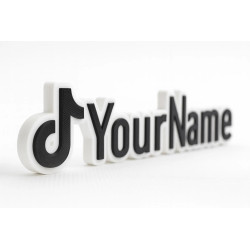 Custom TikTok Name Sign