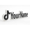 Custom TikTok Name Sign