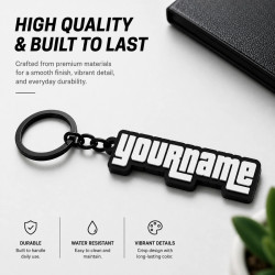 Custom GTA Keychain – Personalised Backpack Charm