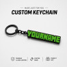 Custom Minecraft Keychain – Personalised Backpack Charm