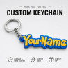 Custom Pokémon Keychain – Personalised Backpack Charm