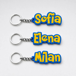 Custom Pokémon Keychain – Personalised Backpack Charm