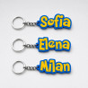 Custom Pokémon Keychain – Personalised Backpack Charm