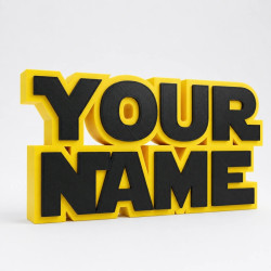 Custom Star Wars Name Sign – Personalised Name Plaque
