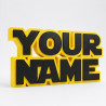 Custom Star Wars Name Sign – Personalised Name Plaque