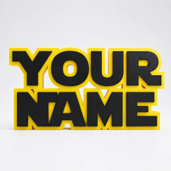 Custom Star Wars Name Sign – Personalised Name Plaque