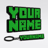Custom Minecraft Name Sign – Personalised Plaque & Plate
