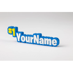 Custom Fortnite 3D Name Sign
