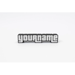 Custom GTA Style 3D Name Sign