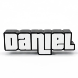 Custom GTA Style 3D Name Sign