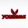 Custom Valorant Name Sign – Personalised Plaque & Plate