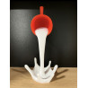 Floating Coffee Cup Sculpture