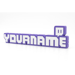 Custom Twitch Name Sign