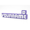 Custom Twitch Name Sign