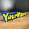Custom Pokemon 3D Name Sign