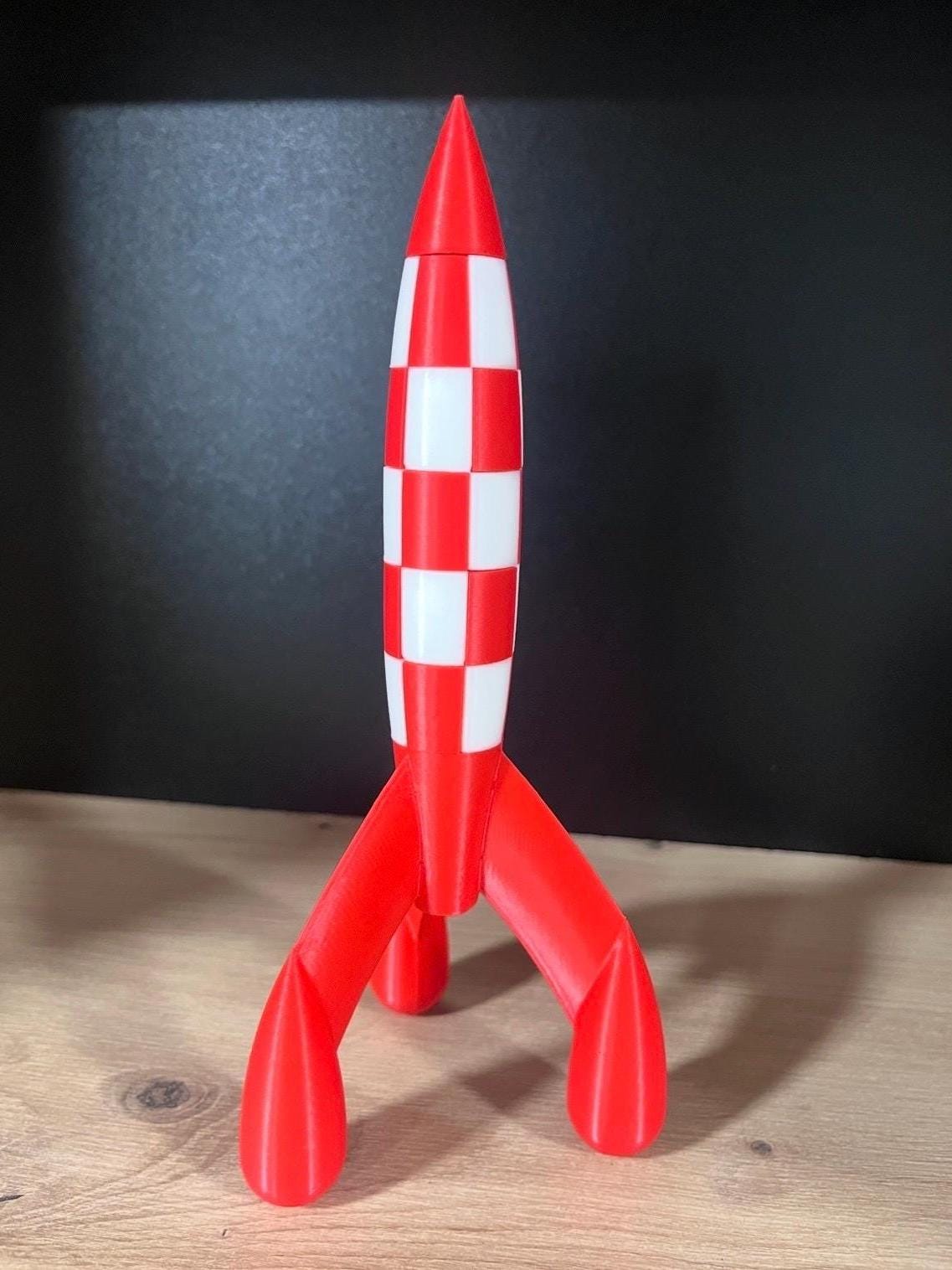 Tintin Moon Rocket